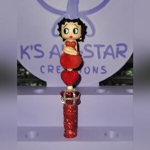 Betty Boop Figure Bling Pens-Choose your Color, priced individually